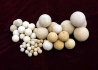 La bola de cerámica de los transportes llanos de cerámica Al2O3, en la densidad 1100℃ es 3.7-3.99g/cm3
