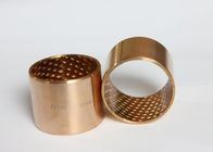 Zócalos de bronce envueltos CuSn8P del aceite de la forma del diamante o de la bola del transporte