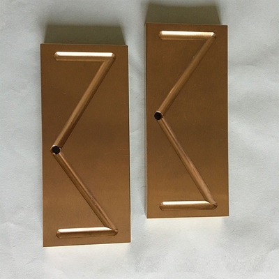 El grafito métrico de la placa del desgaste de Oilless tapó el proceso de bronce del CNC
