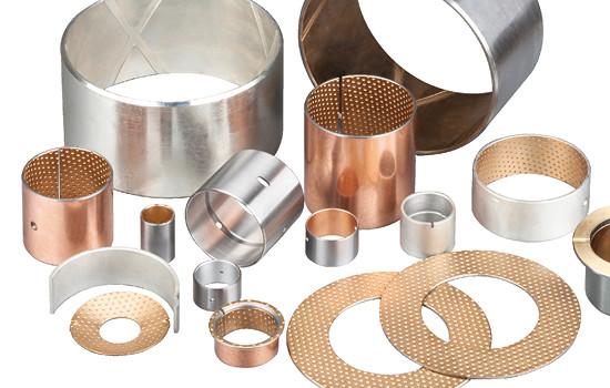 Venta al por mayor de acero bimetálica de los arbustos AISn20Cu de los bujes de bronce del motor de China que lleva Oilless